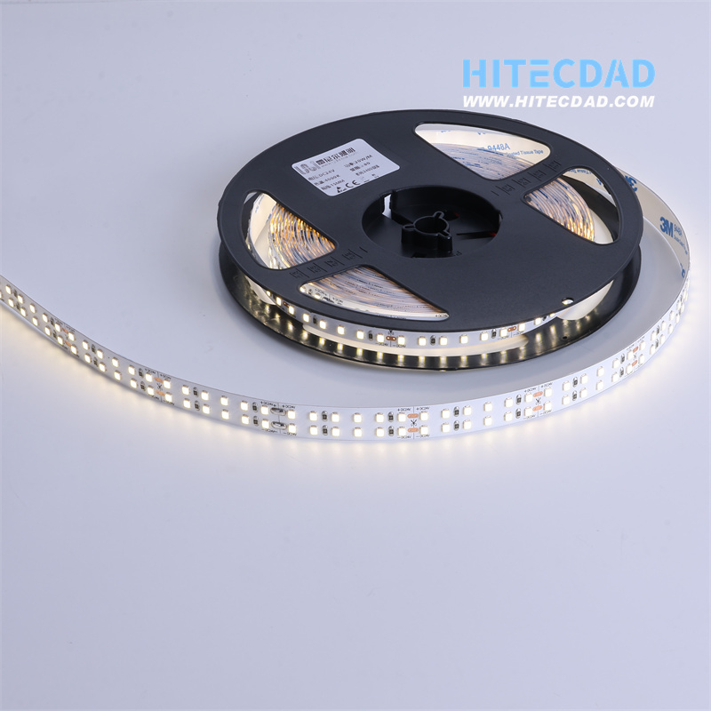 24V Low-Voltage LED Strip  Groove without Pressure Drop Flexible Light Strip Linear Light Source for Home Decoration