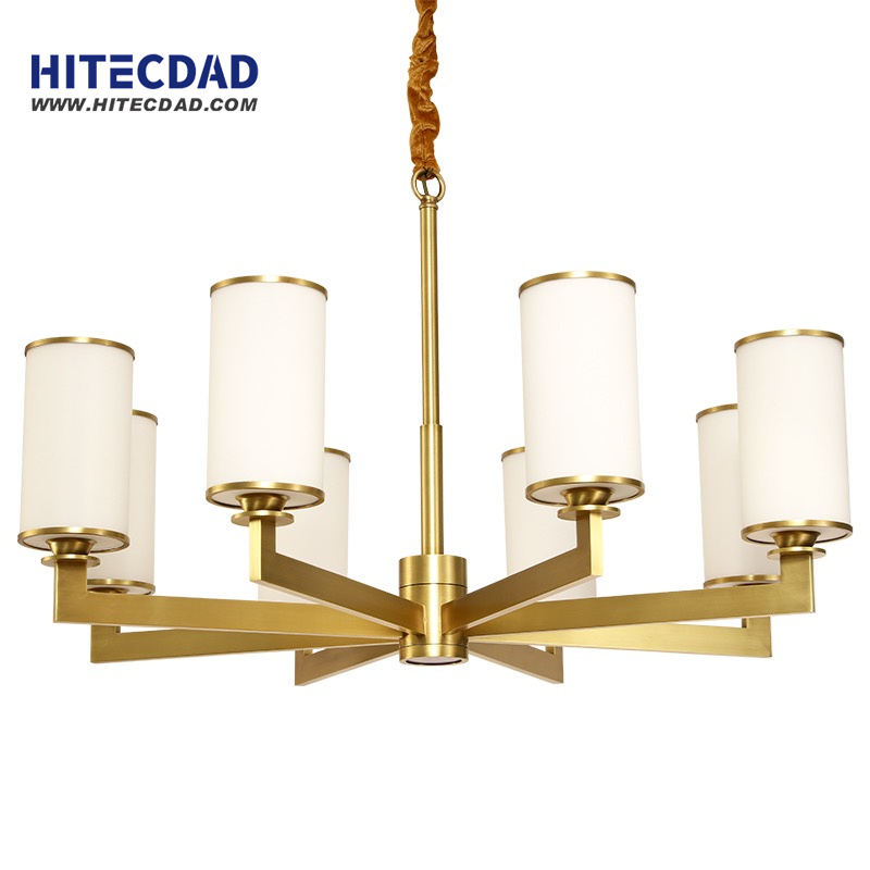 New Chinese living room bedroom dining room chandelier