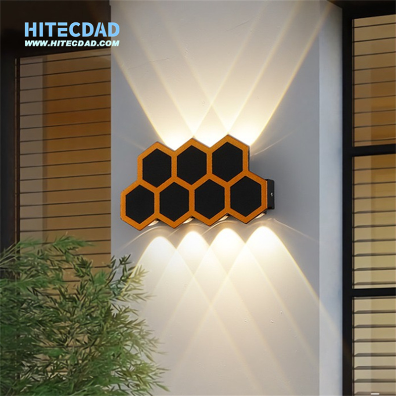Waterproof indoor and outdoor honeycomb phnom Penh light
