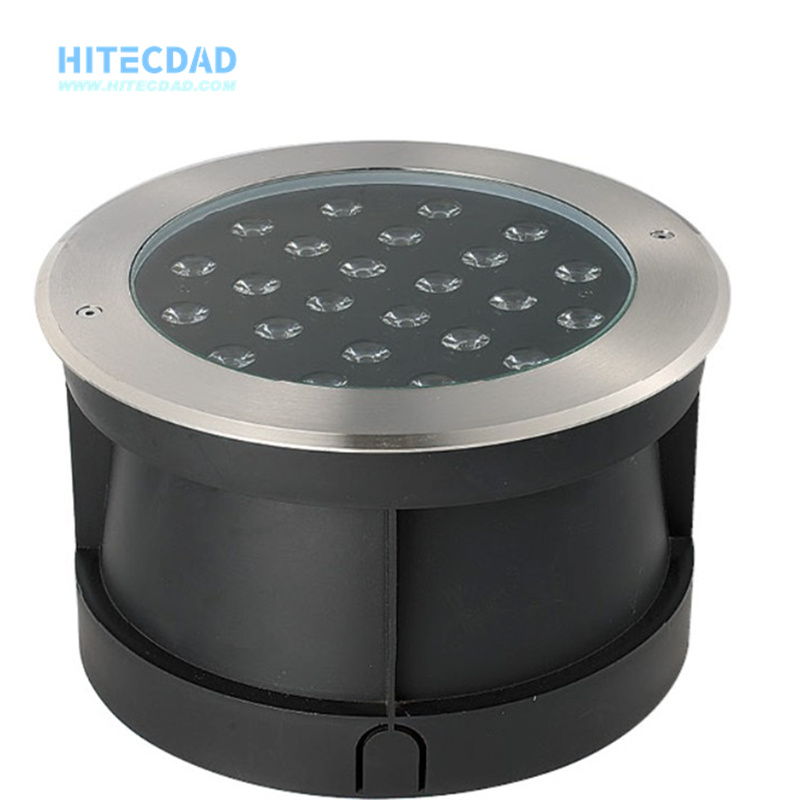 Underwater embedded swimming pool outdoor buried light