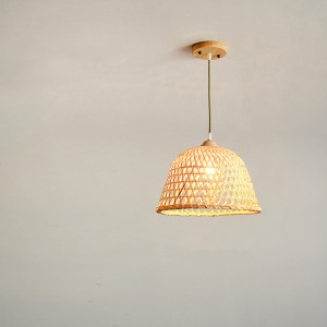 Wholesale Price Arabic Ceiling Light - Hitecdad Differnet Shape Complete Handmade Natural Bamboo Woven Pendant Lighting – Hitecdad
