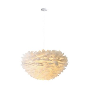 China New Product Led Cove Light - HITECDAD Popular Nordic Post-modern White Feather Hanging Light  – Hitecdad