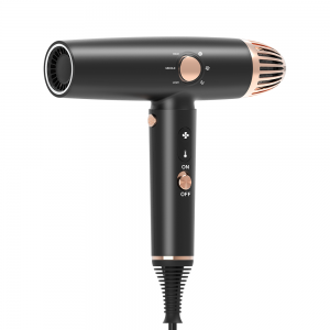 LS-082A Professional Brushless Hair Dryer Negative Ion Hot Cold Air Blow Dryer Intelligent BLDC Hairdryer 3 Speed 1600W