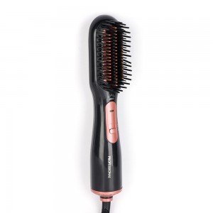 LS-H1003 Secador de cabelo 3 em 1 de boa qualidade e pente para volume, escova de ar quente, secador de cabelo, modelador com função iônica