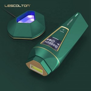 T015 Lescolton T015C Dispozitiv de îndepărtare a părului cu laser IPL, cu răcire cu gheață, sterilizare UV