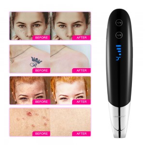 Stylo portatif de retrait de tatouage de laser de picoseconde à la maison en gros pour la cicatrice d'acné de tache foncée de taupe