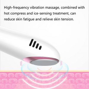 LS-021 USB Charge Beauty Naz Massager Curățător de pori faciali Îndepărtarea capului negru Afișaj LCD Eliminator de puncte negre cu vid