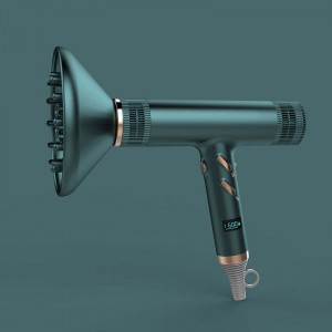 LS-085B High Speed ​​Hair Dryer Fashionable High-end Home Portable Leafless Brushless Negative Ion Hair Dryer Para sa Fast Drying