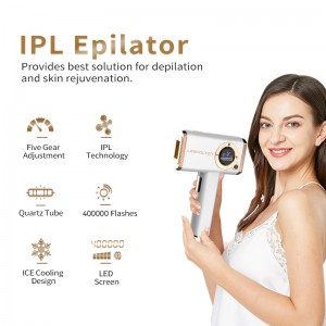 LS-T110  Permanent Ice Cooling Laser Epilator Home Use Lazer Device IPL Hair Removal device