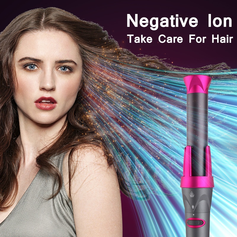 LS-H1093  3 in 1 Automatic Hair Curler Curling Wand Rollers with 3 Interchangeable Ceramic Barrels Featured Image