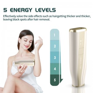 LS-T112 Ice Cooling New Design 400K flashes Xeon quartz 3 replaceable lamps IPL home laser epilator hair removal hair