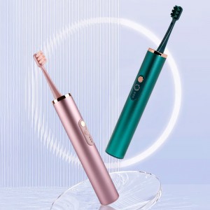 LS-M2030 แปรงสีฟันไฟฟ้าแบบยืดหดได้ออกแบบเฉพาะ UV ฆ่าเชื้อ IPX7 แปรงสีฟันไฟฟ้ากันน้ำ