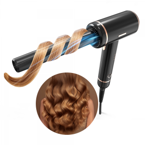 LS-083 കേളിംഗ് ഇന്നൊവേറ്റീവ് ഔട്ടർ ബാരൽ കൂളിംഗ് സിസ്റ്റം Curls & Cools Salon Home Use Professional Cooling Curls Iron