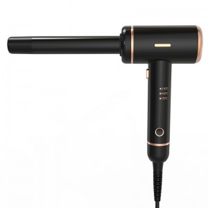 LS-083 2 in 1 Nuovo modello Display a LED Magic Black Color Big Power Hair Curly Magic Curling Iron con tre temperature