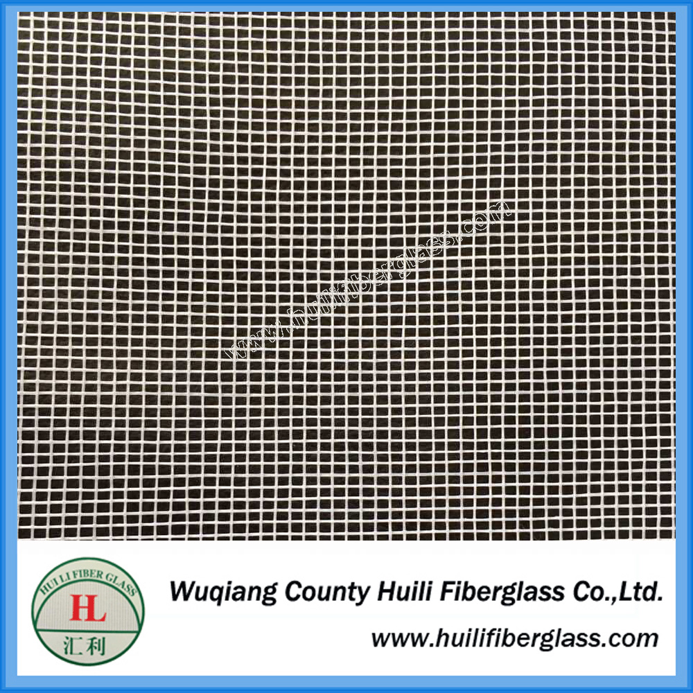 OEM Customized Fire Resistant Yarn - 1.5m wide black color bettervue fiberglass screen – Huili fiberglass