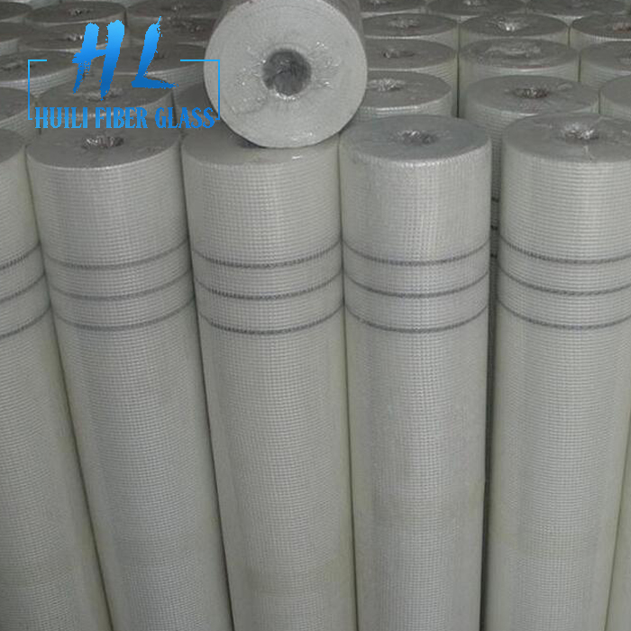110g 10×10 white color fiberglass mesh