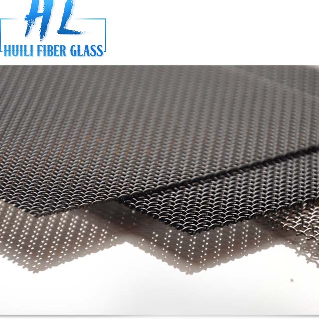 Factory directly Super Quality Top Grade Fiberglass Yarn - 11Mesh 304 Stainless Steel Woven Super Security Window Screen – Huili fiberglass