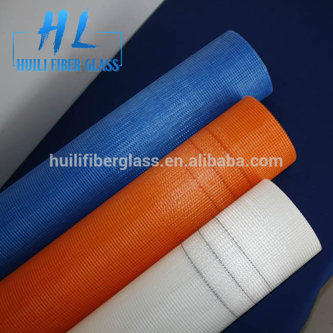 145g 5x5mm color alkali resistant fiberglass mesh/plaster fiberglass mesh