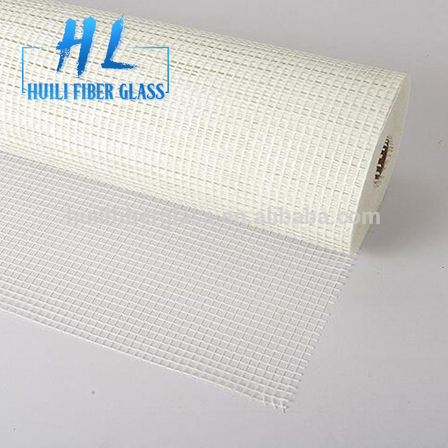 Malla enganxosa de malla de fibra de vidre blanca de 160 g de 4x4 mm per vendre