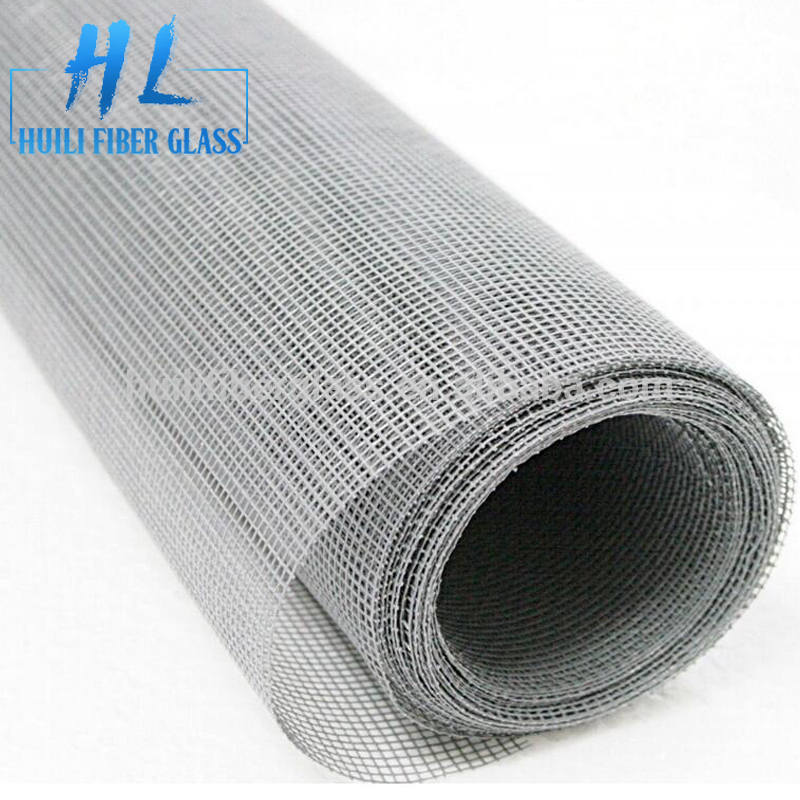18*16 Mesh PVC Coated Fiberglass Window Insect Screen with different colors