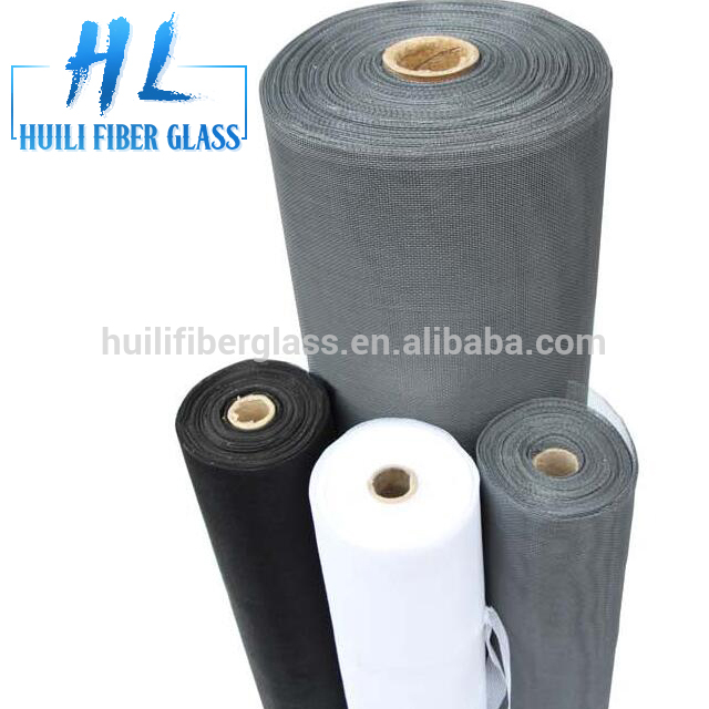 18X14 Mesh fiberglass window screen grey color from Huili factory