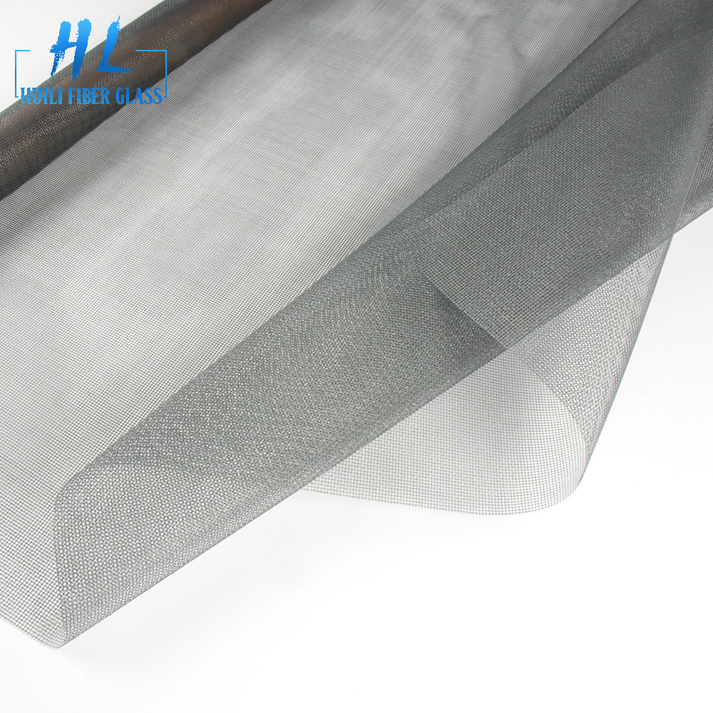 China New Product High Strength Fiberglass Fabric - 18×16 120g/m2 PVC coated fiberglass insect mesh – Huili fiberglass