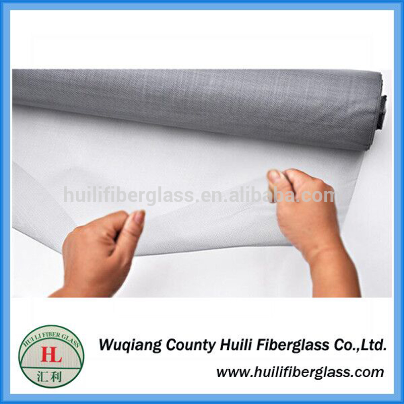 18×16 mesh black fiberglass insect window screen for Anti Mosquito from Wuqiang factory