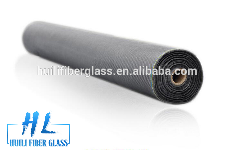 18×16 PVC Coated Fire Resistant Fiberglass Window Screen(factory)