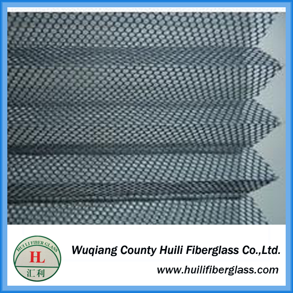 2017 High Quality Retractable Fiberglass Window Screen/Plisse/Pleated Window mesh//floding insect netting