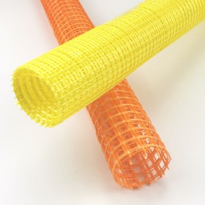 Orange color 4*4 160g stucco fiberglass mesh popular in Turkey market