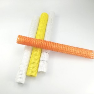 5x5mm 75-160g Alkali resistant roofing fiberglass mesh with good quality