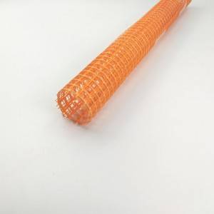 Orange color 4*4 145gram stucco fiberglass mesh