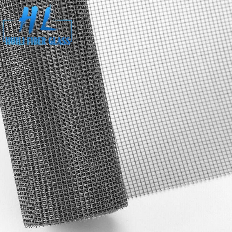 18*16 Mesh Fiberglass Insect Window Screen with black and grey color Featured Image