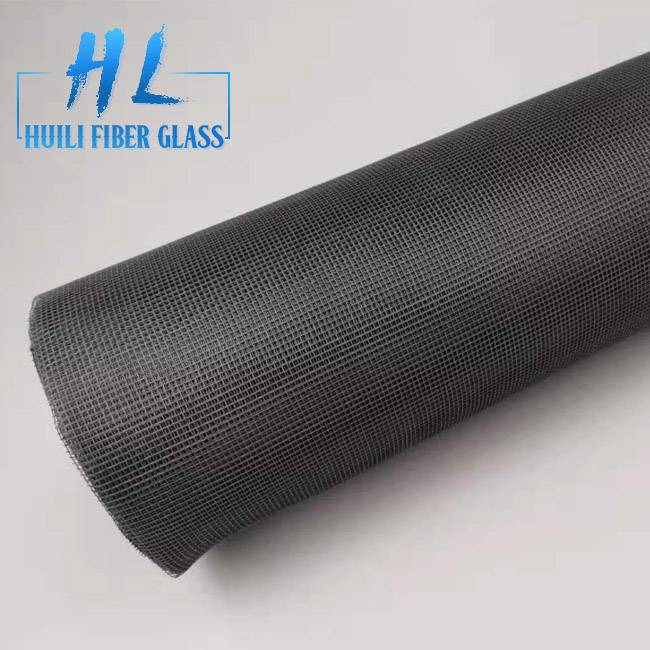 Huili Brand Black Color Fiberglass Insect Screen Mesh Easy Cleaning