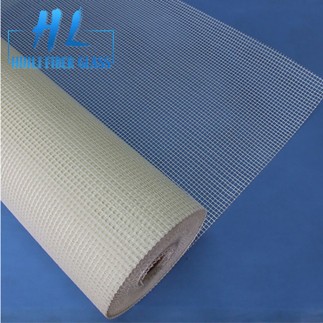 5 × 5 odongeni lwangaphandle lokufakwa kwe-alkali-resistant fiberglass mesh