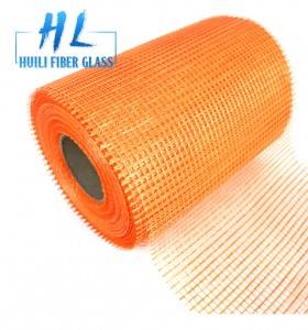10×10 Orange fiberglass mesh 110g reinforcement fiberglass mesh for plaster