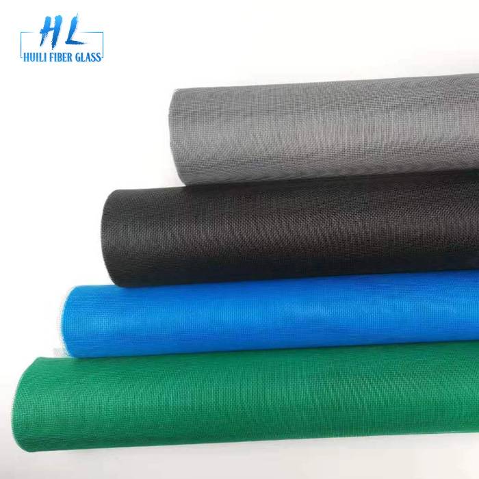 Grey 17×15 gmosuito PVC coated fiberglass net
