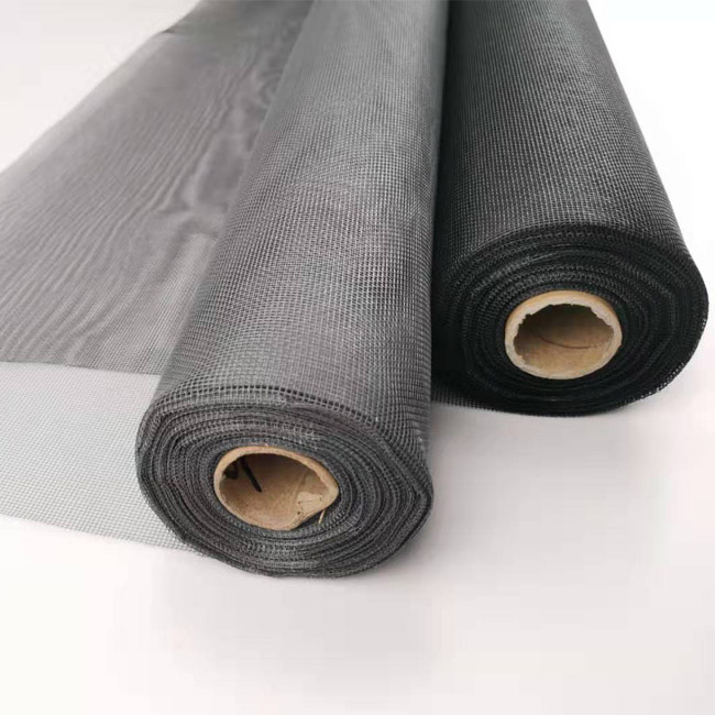 17*15 Grey color stiff mesh fiberglass insect screen to italy