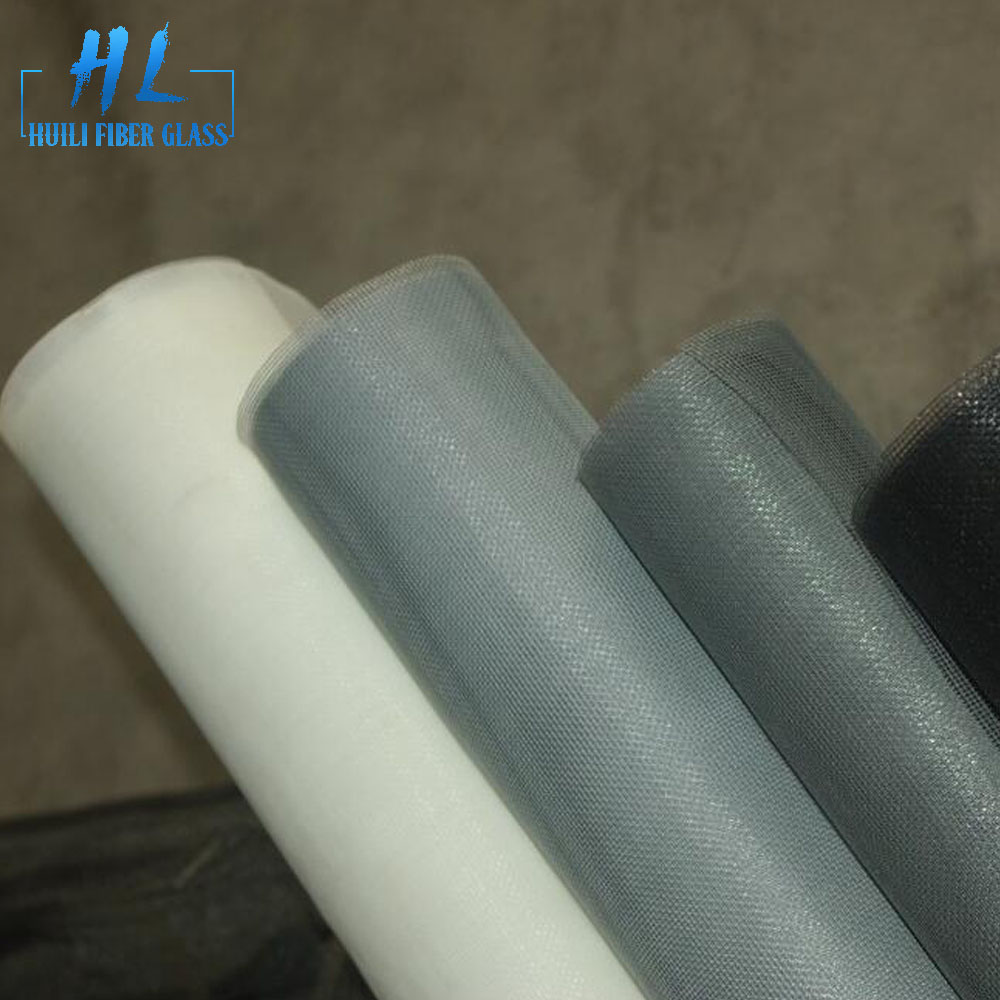 Woven Fibreglass insect mesh with PVC coating for UV and water protection