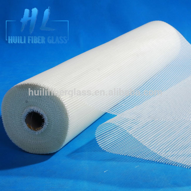 1X50m roofing fiberglass mesh, fiberglass sticky mesh for walls from Huili factory