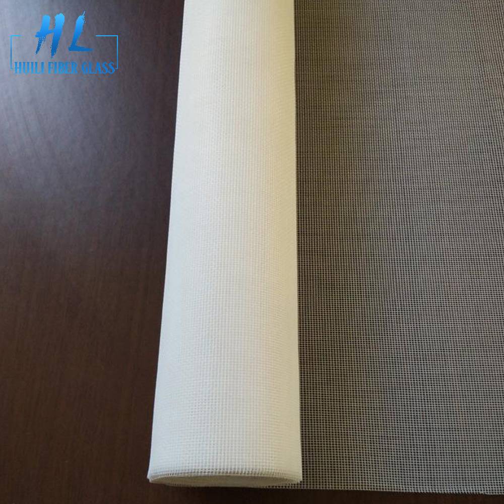 1.2m x 50m 18×16 Mesh White Color Fiberglass Screen For Anti Insect and Mosquito