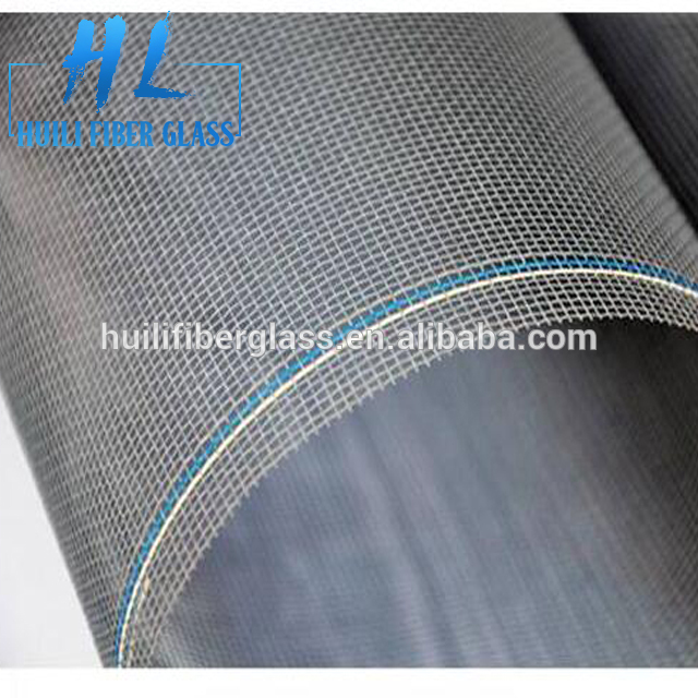 Fire Proof Pleated Invisible Plastic Coated Window Fiberglass Insect Screen