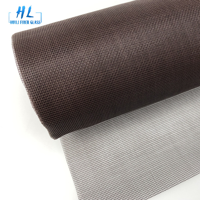 110g and 105g Brown Color Fiberglass Insect Screen Mesh For Pakistan Market