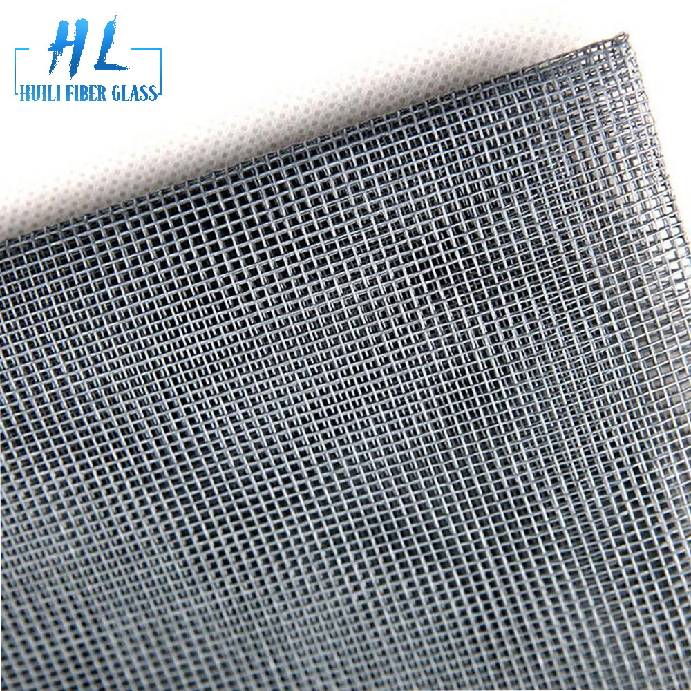 Grey color 18*16 cheap mosquito net roll anti fly fiberglass insect window screen