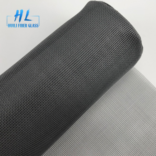 90g 110g Grey Black Color 18*16 Fiberglass Insect Window Screen Used For Windows
