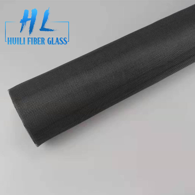 18*16 110g Grey PVC Coated Fiberglass Screening For Preventing Insects