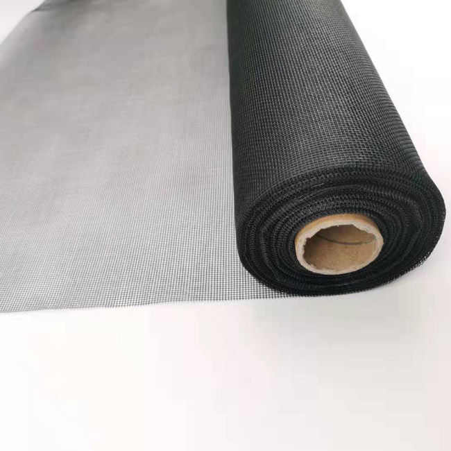 1x30m Grey and Black color fiberglass fly screen mesh anti mosquitoes