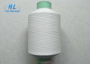 0.25mm Diameter PVC Coated Fiberglass Yarn , Pvc Coated Wire Mesh Yarn