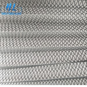Hot Sale Factory Direct Polyester Plisse Fly Screen Net Pleated Mosquito Insect For Door