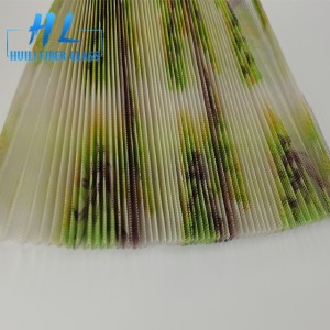 16*16mesh polyester pleated mosquito fly screen mesh and PE plisse insect mesh